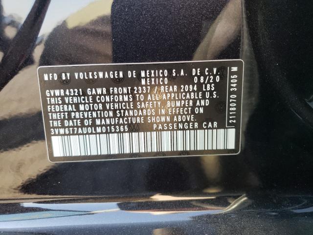 2020 VOLKSWAGEN GTI S 3VW6T7AU0LM015365
