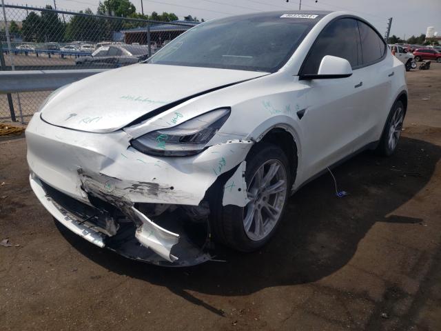 2020 TESLA MODEL Y 5YJYGDEE4LF015147