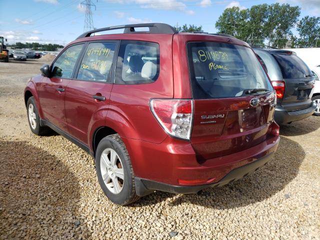 2010 SUBARU FORESTER X JF2SH6BC5AG766473