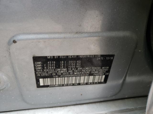 2017 SUBARU LEGACY SPO 4S3BNAS60H3043734