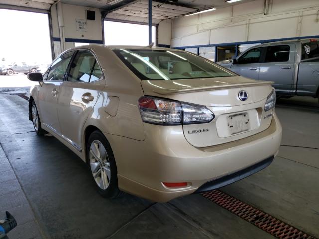 2010 LEXUS HS 250H JTHBB1BA6A2023642