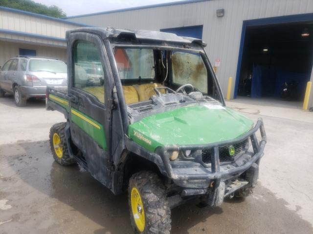Salvage motorcycles for sale at Ellwood City, PA auction: 2020 John Deere Gator