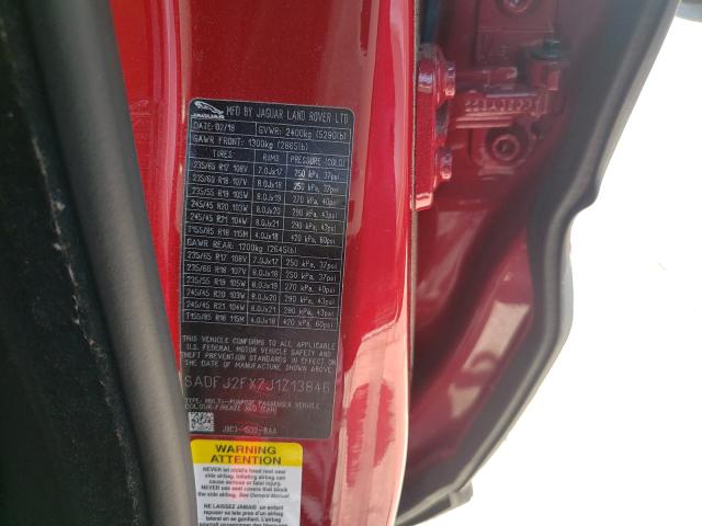 2018 JAGUAR E-PACE S SADFJ2FX7J1Z13846