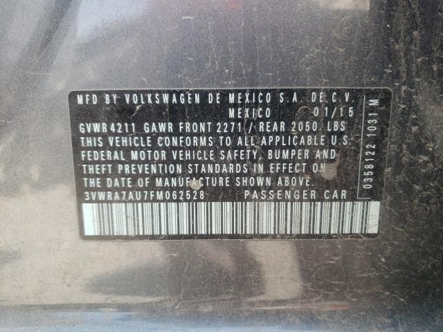 2015 VOLKSWAGEN GOLF TDI 3VWRA7AU7FM062528