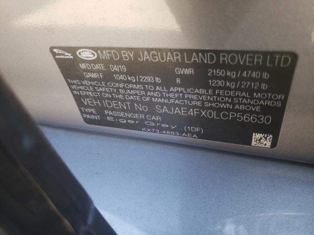 2020 JAGUAR XE S SAJAE4FX0LCP56630