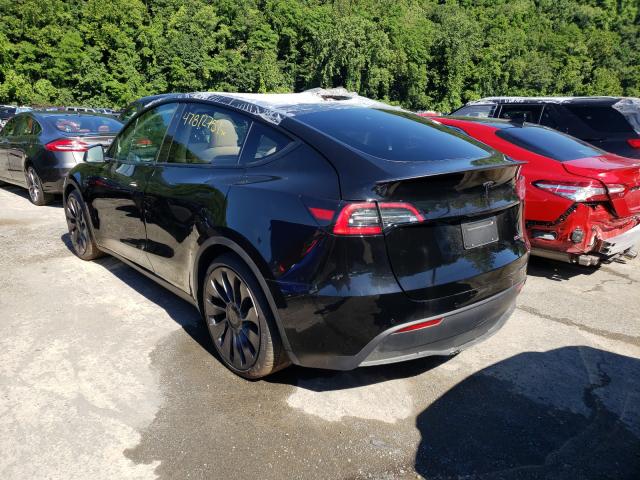 2021 TESLA MODEL Y 5YJYGDEF5MF079403