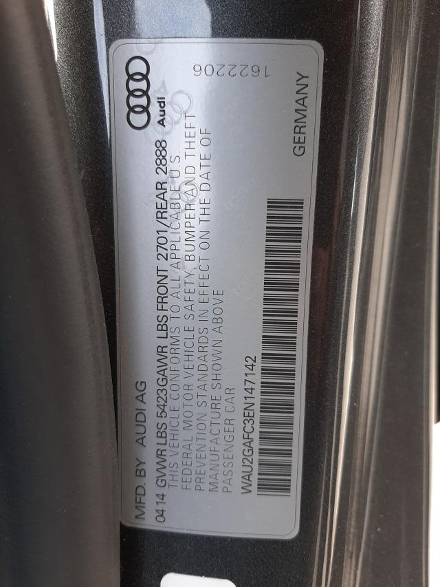 2014 AUDI A7 PRESTIG WAU2GAFC3EN147142