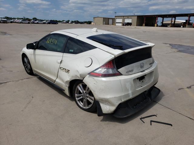 2011 HONDA CR-Z EX JHMZF1D6XBS015086