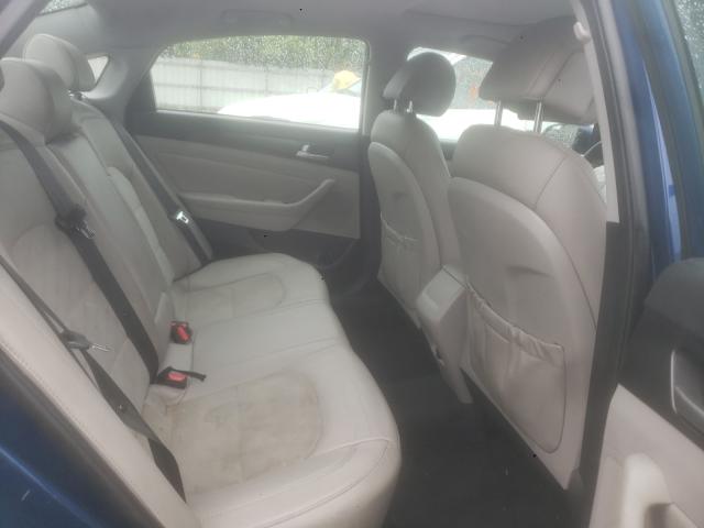  HYUNDAI SONATA 2017 Синий