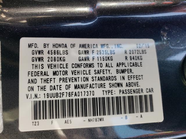 2015 ACURA TLX ADVANC 19UUB2F76FA017370