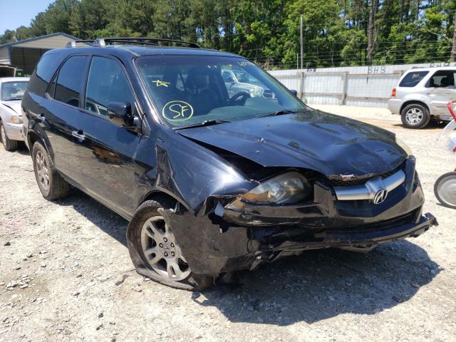Salvage cars for sale from Copart Seaford, DE: 2006 Acura MDX Touring