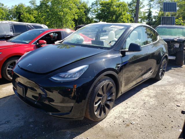 2021 TESLA MODEL Y 5YJYGDEF5MF079403