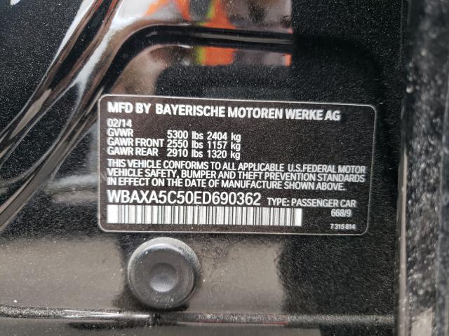 2014 BMW 535 D WBAXA5C50ED690362