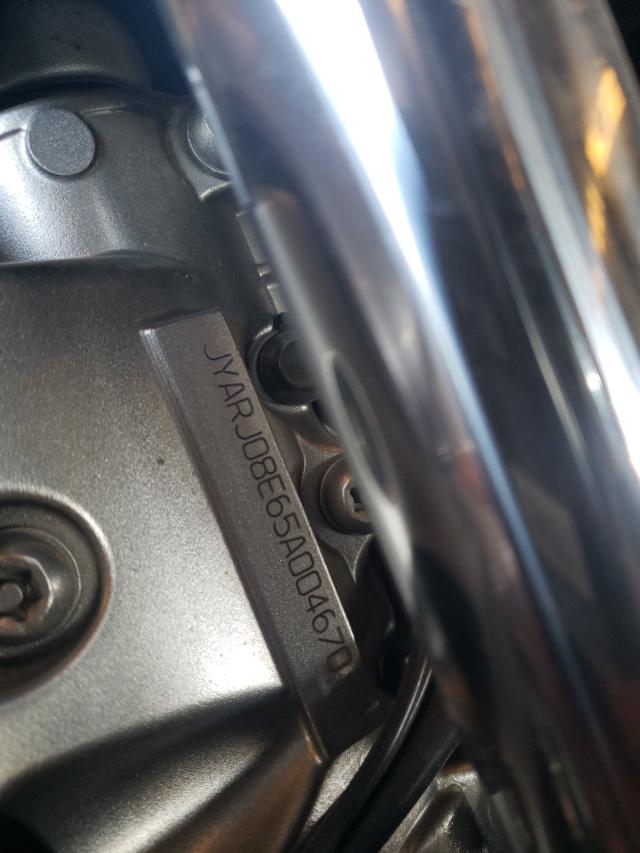 2005 YAMAHA FZ6 S JYARJ08E65A004670