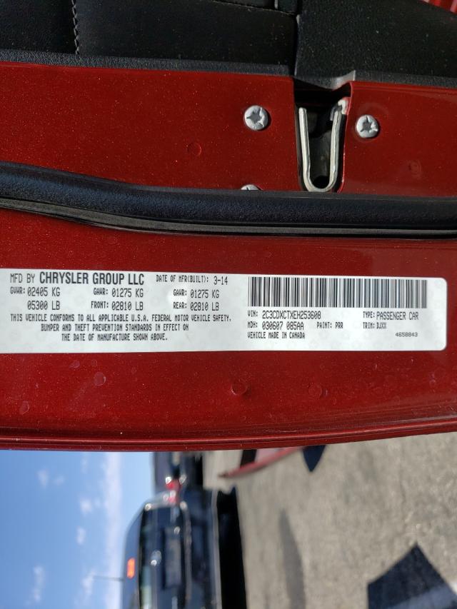 2014 DODGE CHARGER RT 2C3CDXCTXEH253608