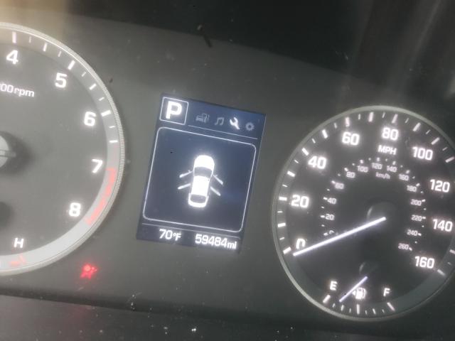  HYUNDAI SONATA 2017 Синий