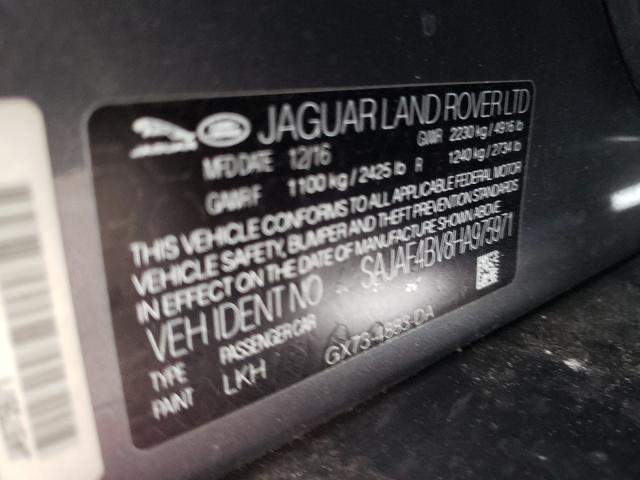 2017 JAGUAR XE R - SPO SAJAF4BV8HA975971