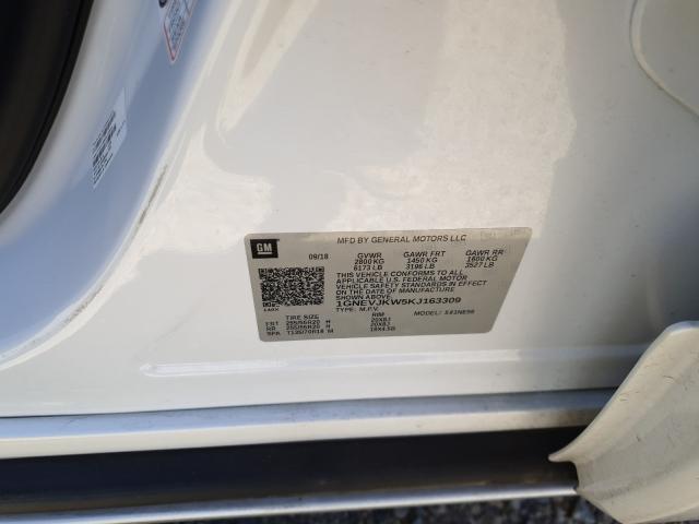 2019 CHEVROLET TRAVERSE H 1GNEVJKW5KJ163309