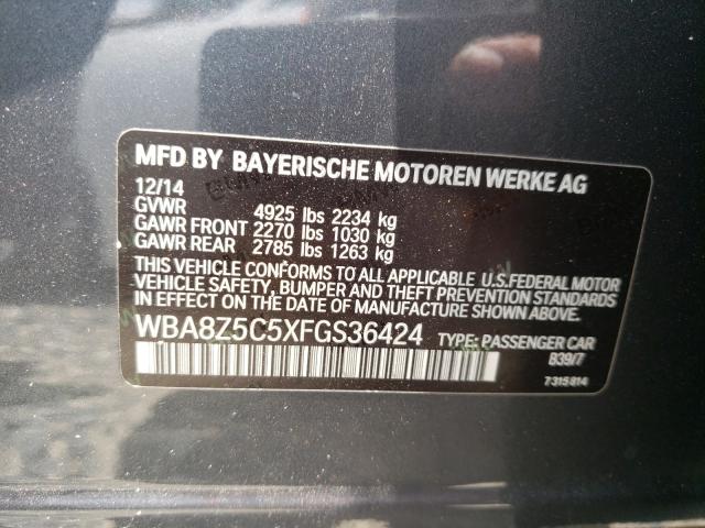 2015 BMW 328 XIGT S WBA8Z5C5XFGS36424