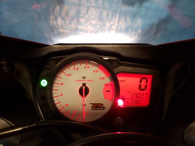 2007 SUZUKI GSX-R600 JS1GN7DA972102093