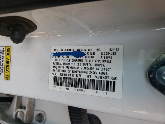 2015 ACURA TLX 19UUB1F38FA018575