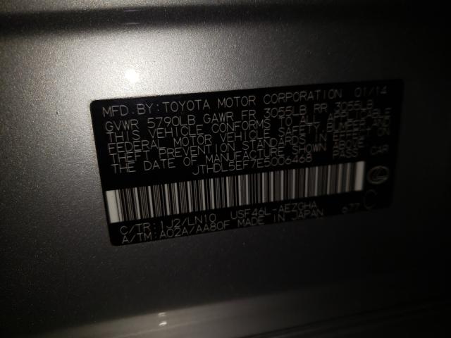 2014 LEXUS LS 460L JTHDL5EF7E5006468