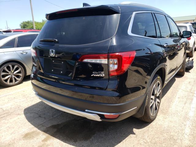 2019 HONDA PILOT ELIT 5FNYF6H07KB086226