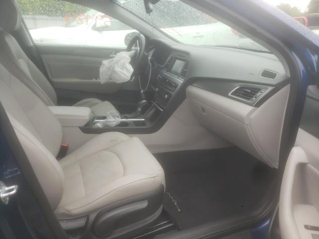  HYUNDAI SONATA 2017 Синий