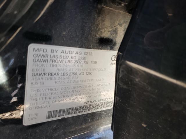 2013 AUDI A4 ALLROAD WA1UFAFL8DA202876