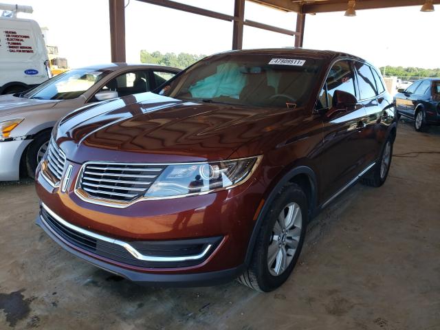 2016 LINCOLN MKX PREMIE 2LMTJ6JR6GBL20359