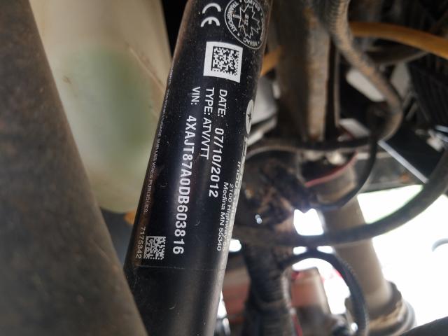 2013 POLARIS RZR 900 XP 4XAJT87A0DB603816