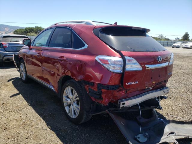 2010 LEXUS RX 450 JTJBC1BA8A2415775