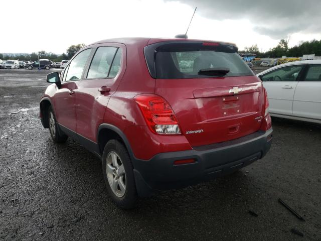 2015 CHEVROLET TRAX 1LS KL7CJPSB5FB205373