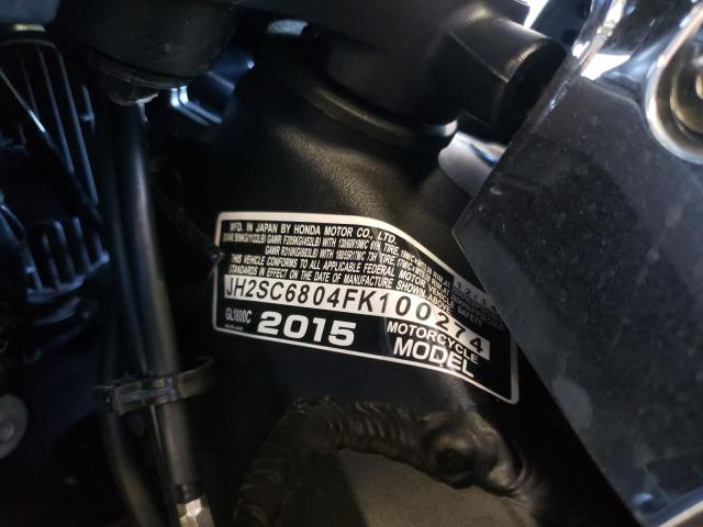 2015 HONDA VALKYRIE JH2SC6804FK100274