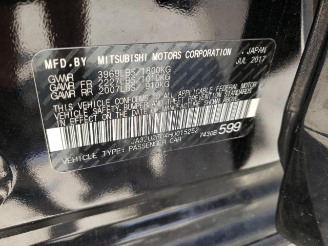 2017 MITSUBISHI LANCER JA32U2FU4HU015252