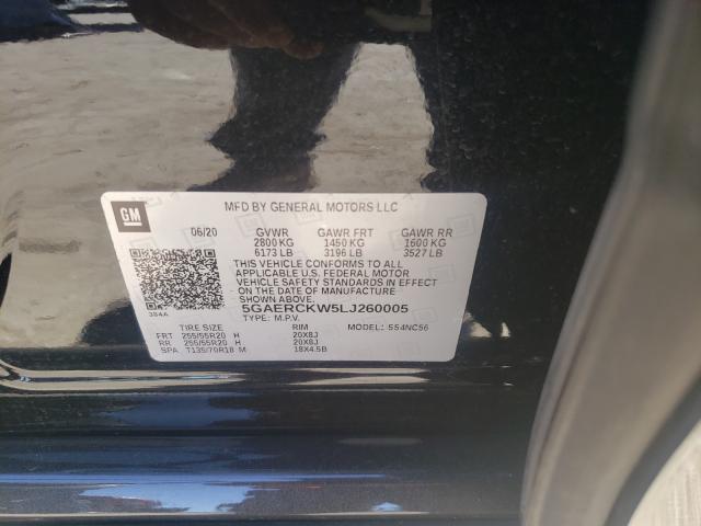 2020 BUICK ENCLAVE PR 5GAERCKW5LJ260005