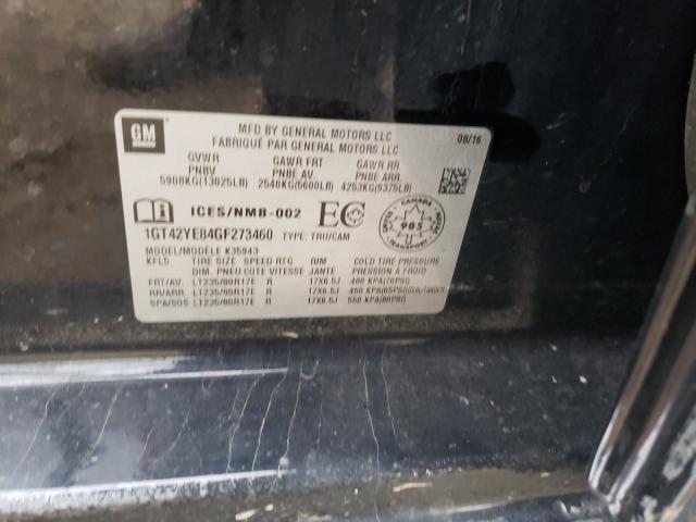 2016 GMC SIERRA K35 1GT42YE84GF273460