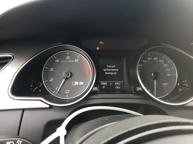 2013 AUDI S5 PREMIUM WAUCGAFR7DA003480