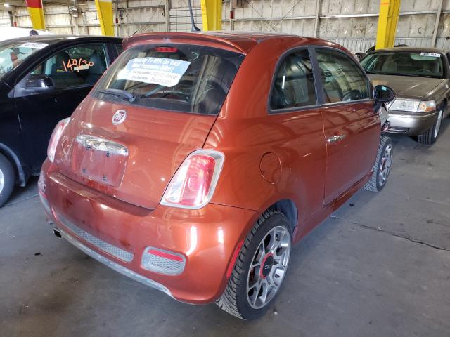 2013 FIAT 500 SPORT 3C3CFFBR9DT726592