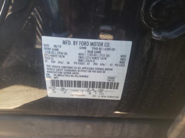 2020 LINCOLN AVIATOR RE 5LM5J7XC0LGL04882