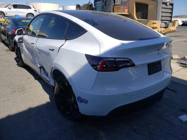 2021 TESLA MODEL Y 5YJYGDED3MF123168