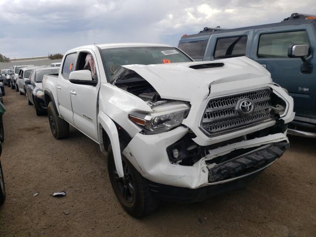 Salvage cars for sale at Albuquerque, NM auction: 2017 Toyota Tacoma DOU