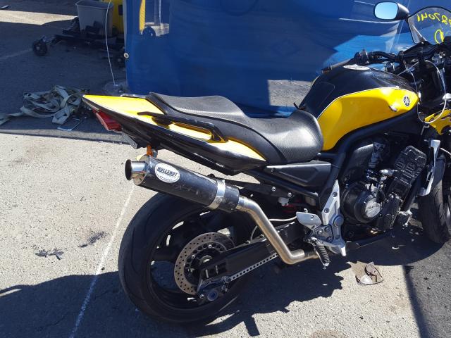 2003 YAMAHA FZS10 JYARN07Y23A001343