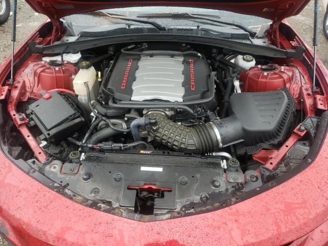 Salvage 2016 Chevrolet Camaro Ss 6.2L Gas - Burgundy - Sprzedaż - Chicago Heights (Il) - A Better Bid®
