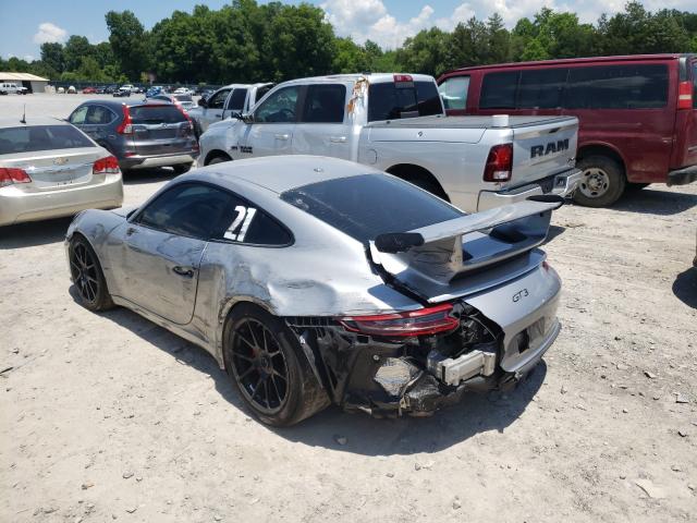 VIN WP0AC2A91JS174430 2018 Porsche 911, GT3 no.9