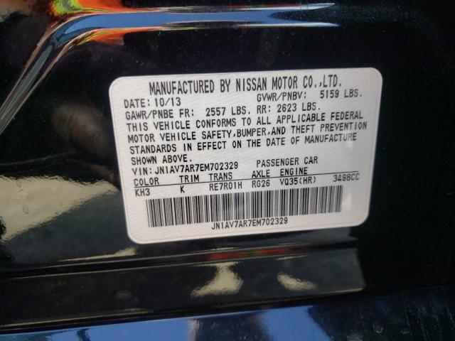 2014 INFINITI Q50 HYBRID JN1AV7AR7EM702329