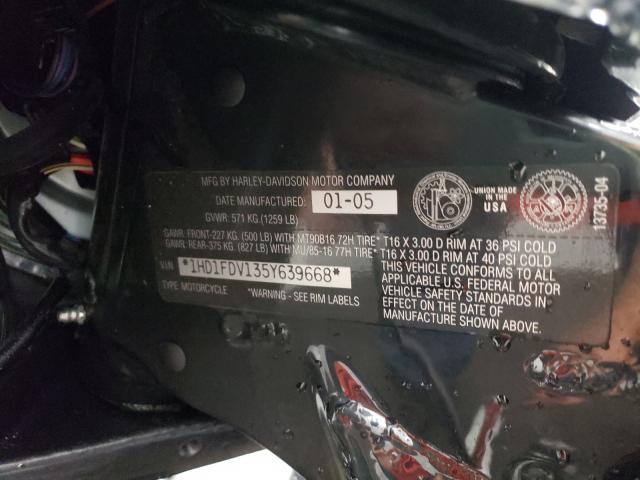 2005 HARLEY-DAVIDSON FLHR 1HD1FDV135Y639668