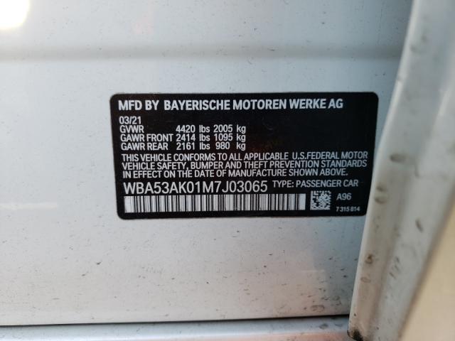 2021 BMW 228I WBA53AK01M7J03065