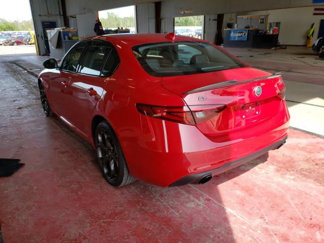 2019 ALFA ROMEO GIULIA ZARFANAN1K7622427