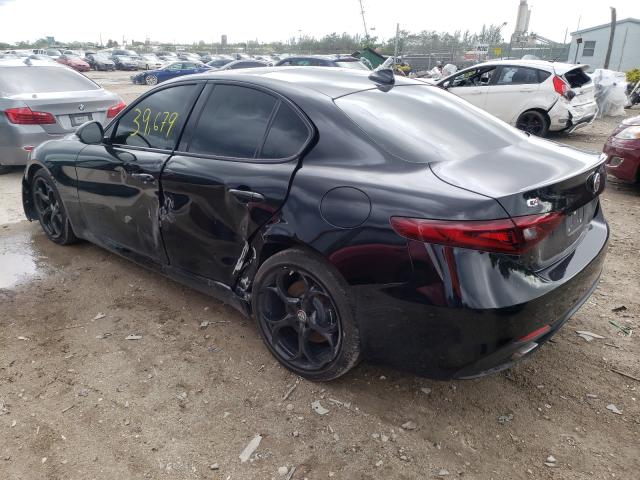 2017 ALFA ROMEO GIULIA TI ZARFAEEN9H7544370